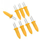 BBQ 8 PCS Stainless Steel Corn Holders - Indigo-Temple