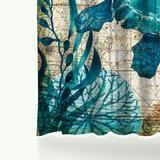 Marine Animals Waterproof Shower Curtain (4 Variations Available) - Indigo-Temple