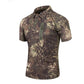 WildWolf™- Zippered Chest Pocket Combat Shirt - Indigo-Temple
