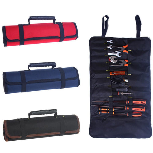 Multifunctional Rolling Utility Tool Bag - Indigo-Temple