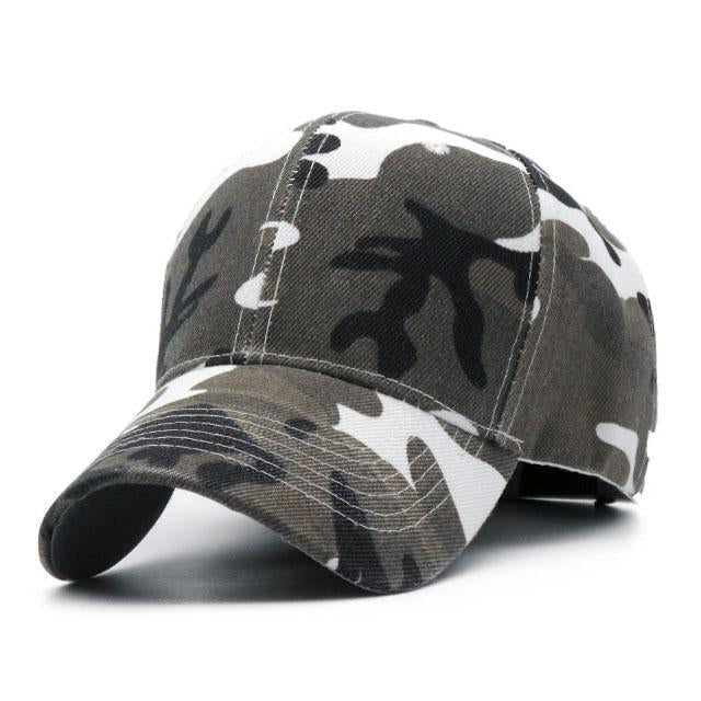 Tactical Camouflage Baseball Cap - Indigo-Temple