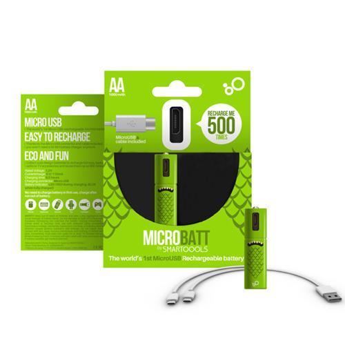 Mirco USB Rechargeable Batteries - Indigo-Temple