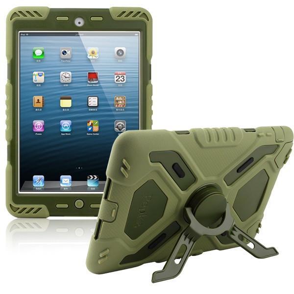 Military Waterproof /Dust/Shock Proof iPad Case - Indigo-Temple
