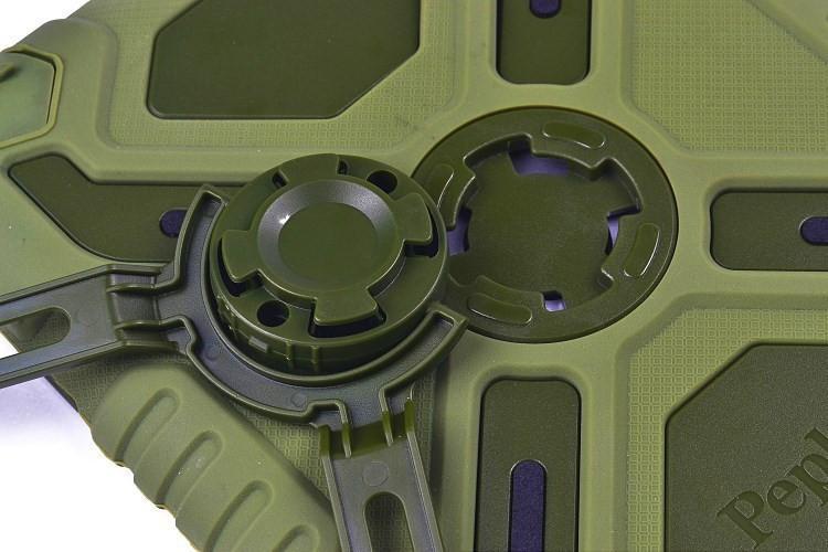 Military Waterproof /Dust/Shock Proof iPad Case - Indigo-Temple