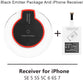 Universal Qi Wireless Charging Pad + Receiver - Indigo-Temple
