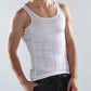 Men's Body Slimming Under-Vest - Indigo-Temple
