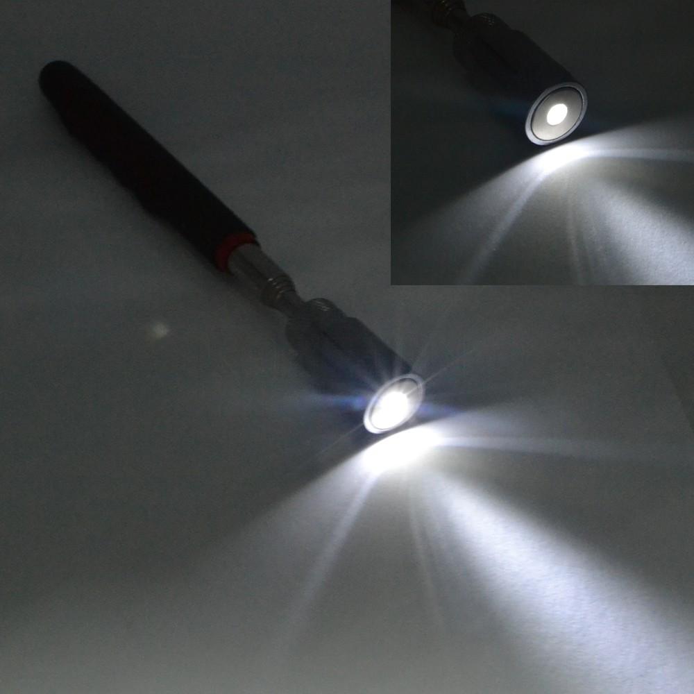 Telescopic Magnetic LED Pick Up Tool - Indigo-Temple