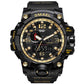 ZR - 660 SMAEL™ Waterproof & Shockproof Tactical Watch - Indigo-Temple