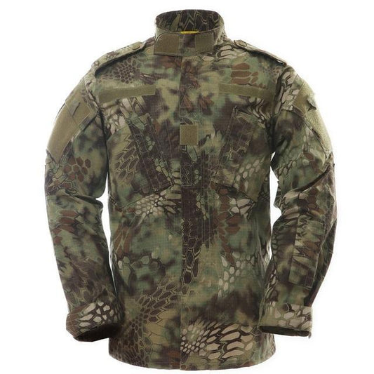 MILITARY BATTLE DRESS UNIFORM JACKET (BDU) - Indigo-Temple