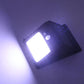 SOLARIS™ SOLAR-POWERED, MOTION-ACTIVATED OUTDOOR LED LIGHT - Indigo-Temple