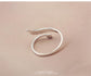 ANGELICA - Sterling Silver Wrap Ring - Indigo-Temple