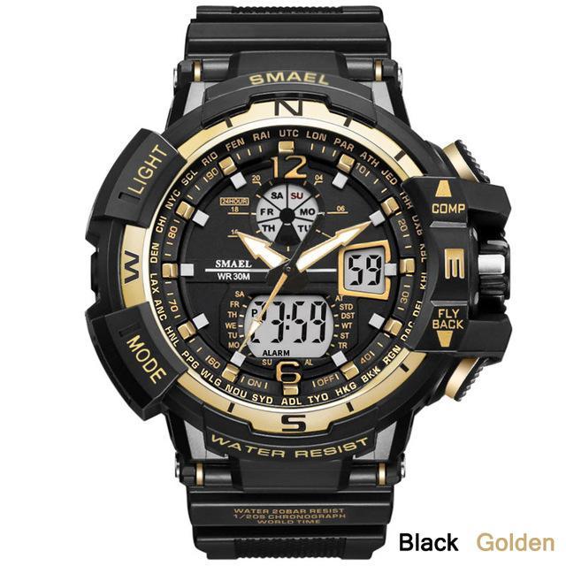 GP - 783 SMAEL™  Waterproof and Shockproof Military Watch - Indigo-Temple