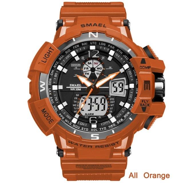 GP - 783 SMAEL™  Waterproof and Shockproof Military Watch - Indigo-Temple