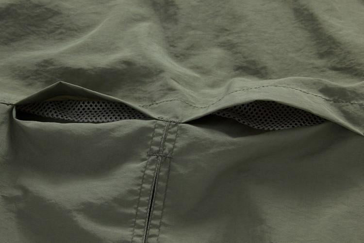 Quick Drying Removable Sleeves Outdoor Shirt - Indigo-Temple