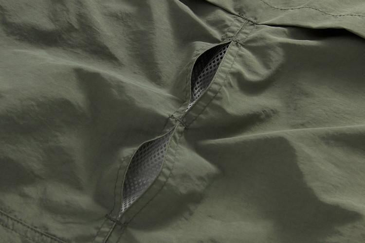 Quick Drying Removable Sleeves Outdoor Shirt - Indigo-Temple