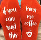 Funny Creative Unisex Socks (Wine/Beer/Coffee) - Indigo-Temple