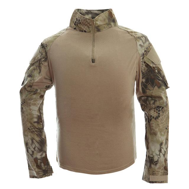 US Army Military Combat Shirt - Indigo-Temple
