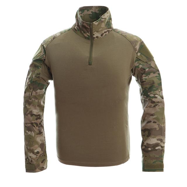 US Army Military Combat Shirt - Indigo-Temple