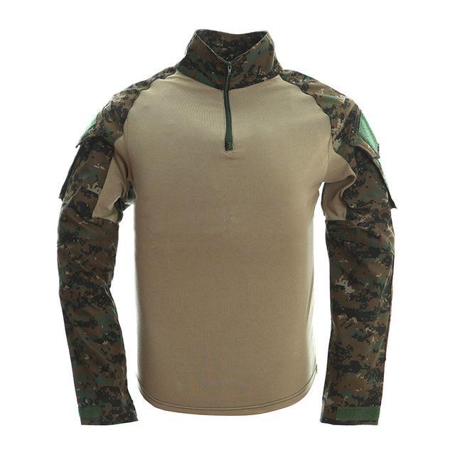 US Army Military Combat Shirt - Indigo-Temple