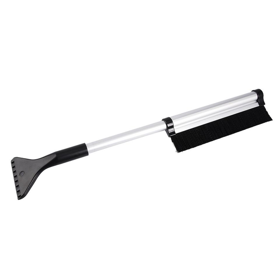 2 In 1 Extendable Telescoping Snow Brush & Ice Scraper - Indigo-Temple