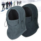 THERMAL FLEECE FACE MASK - Indigo-Temple