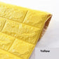DIY 3D Waterproof Brick Wallpaper (2 pcs) - Indigo-Temple