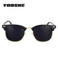YOOSKE™ Polarized Unisex Retro Sunglasses - Indigo-Temple