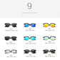 YOOSKE™ Polarized Unisex Retro Sunglasses - Indigo-Temple