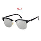 YOOSKE™ Polarized Unisex Retro Sunglasses - Indigo-Temple