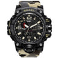 ZR - 660 SMAEL™ Waterproof & Shockproof Tactical Watch - Indigo-Temple