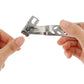 360-Degree Rotating Head Smart Nail Clippers Set (Large+Small) - Indigo-Temple