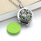 Essential Oil / Perfume Diffusing Locket Necklace - Indigo-Temple