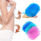 2 in 1 Silicone Sponge and Rubbing Exfoliating Glove (2pcs) - Indigo-Temple