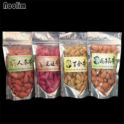 Mini Ceramic Waterfall Backflow Incense Burners - Indigo-Temple