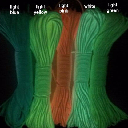 6 Meters Glow In The Dark Paracord - Indigo-Temple