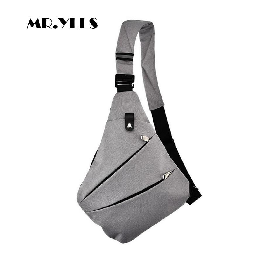 MR.YLLS™ Single-Strap Casual Sling Bag - Indigo-Temple