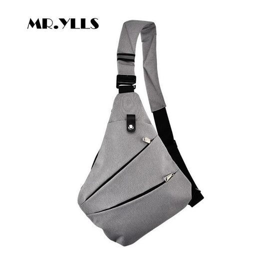 MR.YLLS™ Single-Strap Casual Sling Bag - Indigo-Temple