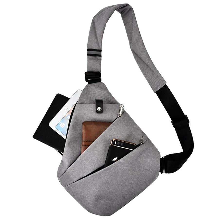 MR.YLLS™ Single-Strap Casual Sling Bag - Indigo-Temple