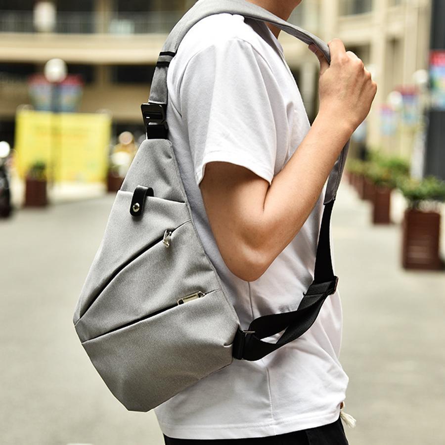 MR.YLLS™ Single-Strap Casual Sling Bag - Indigo-Temple
