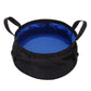 Outdoor Foldable 8.5L Liquid Bucket - Indigo-Temple