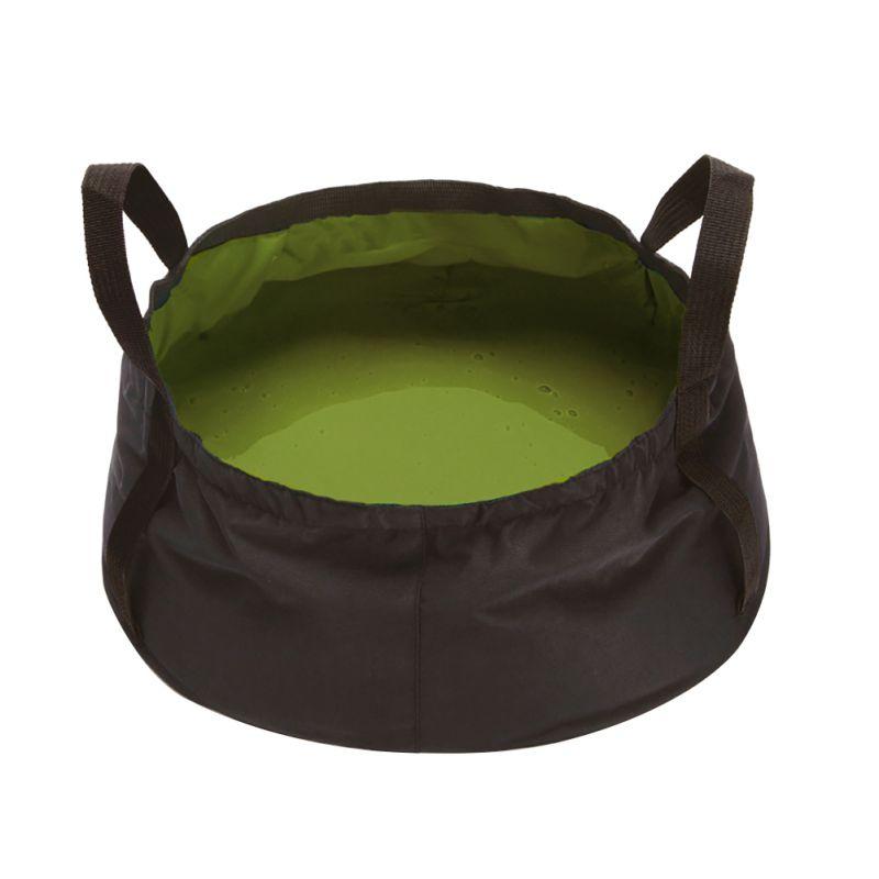 Outdoor Foldable 8.5L Liquid Bucket - Indigo-Temple