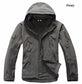TACTICAL SHARKSKIN SOFT SHELL WATERPROOF JACKET (free shipping) - Indigo-Temple