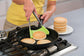 Clever Tongs - 2 in 1 Kitchen Spatula and Tongs - Indigo-Temple