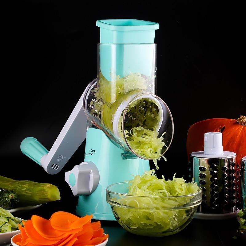 Superchop™- Mandoline Slicer - Indigo-Temple