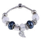 Women's Decorative Bead and Charm Bracelet - Indigo-Temple
