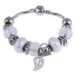 Women's Decorative Bead and Charm Bracelet - Indigo-Temple