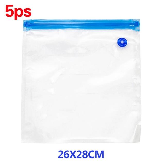 AlwaysFresh™ Vacuum Sealed bags & Pump set - Indigo-Temple