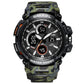 ZR - 670 SMAEL™ Lagoon Edition Waterproof & Shockproof Tactical Watches - Indigo-Temple