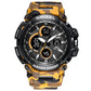 ZR - 670 SMAEL™ Lagoon Edition Waterproof & Shockproof Tactical Watches - Indigo-Temple