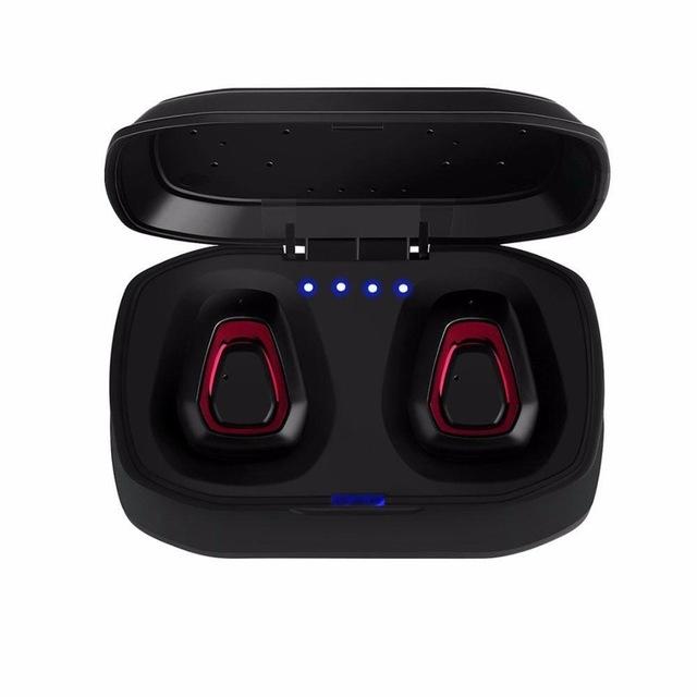 A7 Wireless Bluetooth Stereo Earbuds - Indigo-Temple